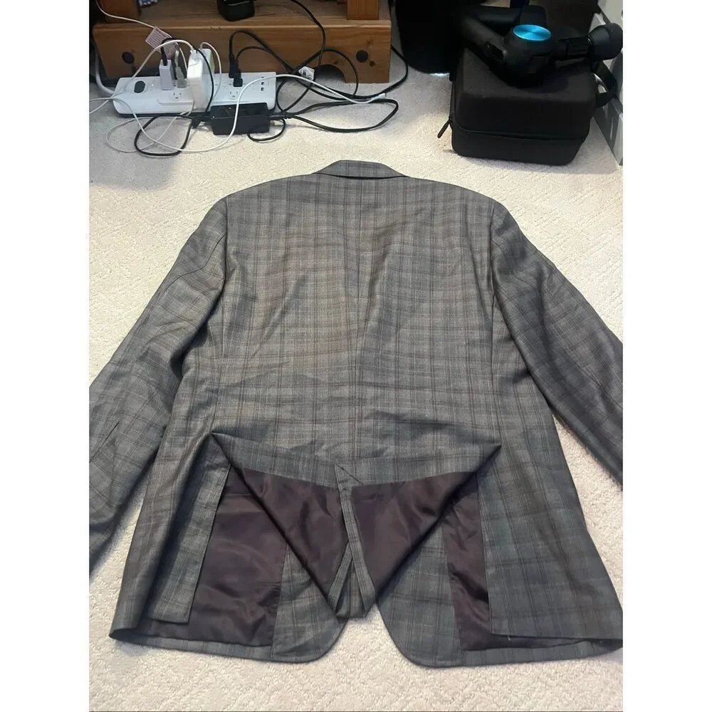 UNTUCKit Men’s 100% Wool Sportscoat